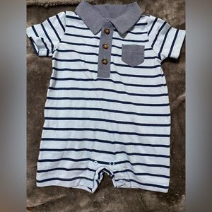 Carters-  3 Month - Blue stripe colored new with out tags